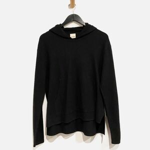 NWT Baldwin Kansas City Zoey‎ Wool Hoodie in Black Size Small